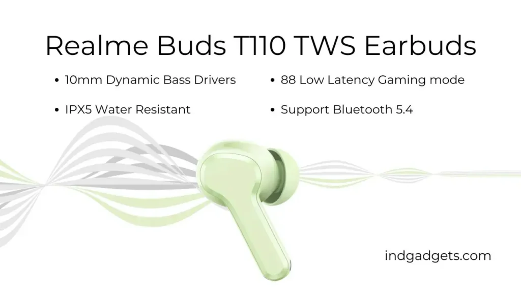 Realme Buds T110 Earbuds