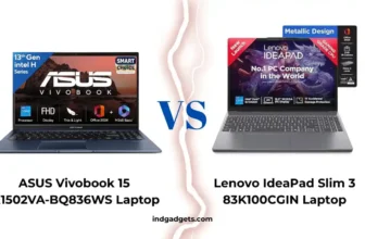 ASUS Vivobook 15 X1502VA-BQ836WS vs Lenovo IdeaPad Slim 3 83K100CGIN Laptop Compare