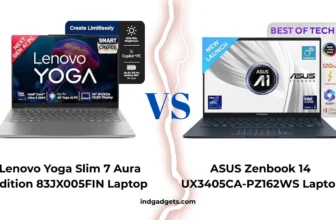 Lenovo Yoga Slim 7 Aura Edition 83JX005FIN Vs ASUS Zenbook 14 UX3405CA-PZ162WS Laptop